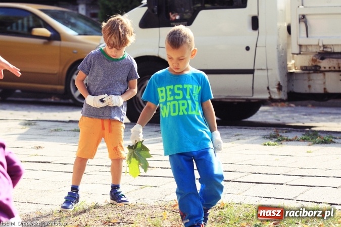 Zdjęcie w galerii na portalu naszraciborz.pl: Sprzątanie świata - uczniowie raciborskich szkół włączyli się w akcję  wiadomości z regionu