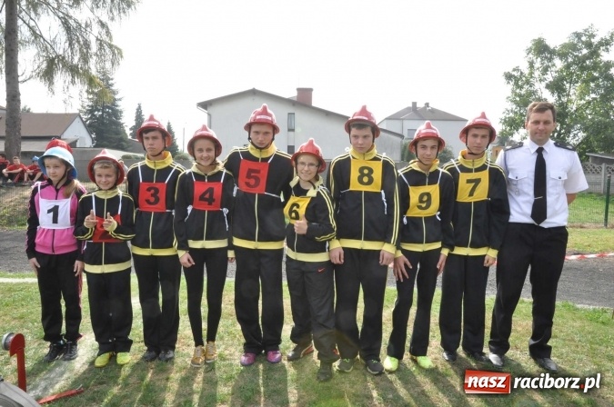 Zdjęcie w galerii na portalu naszraciborz.pl: Roszków, Pietraszyn, Sławików i Markowice triumfatorami powiatowych zawodów sportowo-pożarniczych wiadomości z regionu