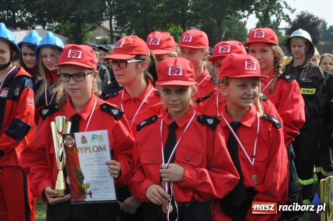 Zdjęcie w galerii na portalu naszraciborz.pl: Roszków, Pietraszyn, Sławików i Markowice triumfatorami powiatowych zawodów sportowo-pożarniczych wiadomości z regionu