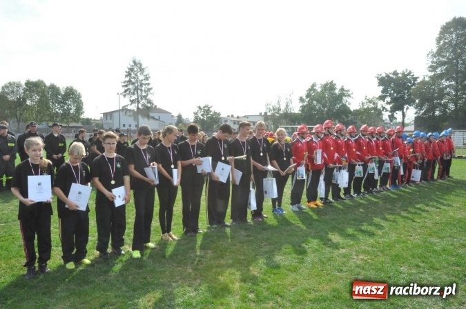 Zdjęcie w galerii na portalu naszraciborz.pl: Roszków, Pietraszyn, Sławików i Markowice triumfatorami powiatowych zawodów sportowo-pożarniczych wiadomości z regionu