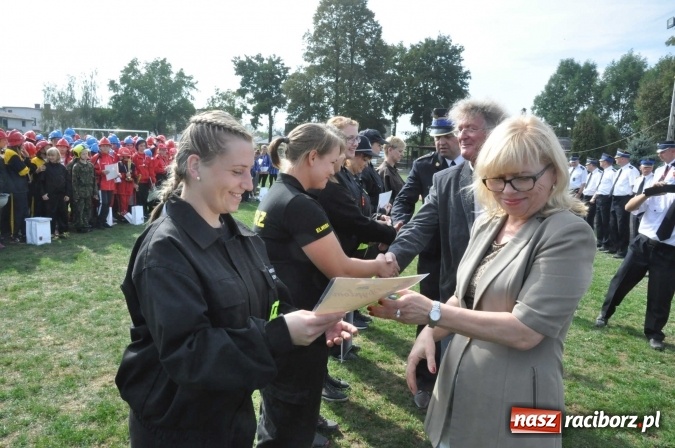 Zdjęcie w galerii na portalu naszraciborz.pl: Roszków, Pietraszyn, Sławików i Markowice triumfatorami powiatowych zawodów sportowo-pożarniczych wiadomości z regionu