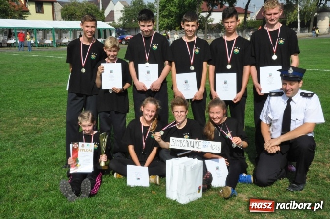 Zdjęcie w galerii na portalu naszraciborz.pl: Roszków, Pietraszyn, Sławików i Markowice triumfatorami powiatowych zawodów sportowo-pożarniczych wiadomości z regionu