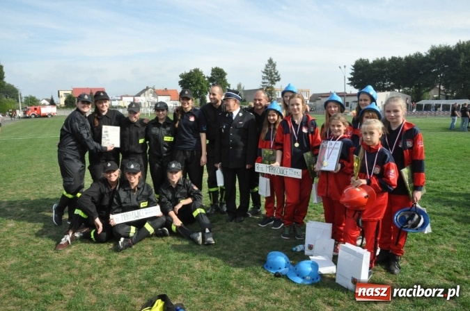 Zdjęcie w galerii na portalu naszraciborz.pl: Roszków, Pietraszyn, Sławików i Markowice triumfatorami powiatowych zawodów sportowo-pożarniczych wiadomości z regionu