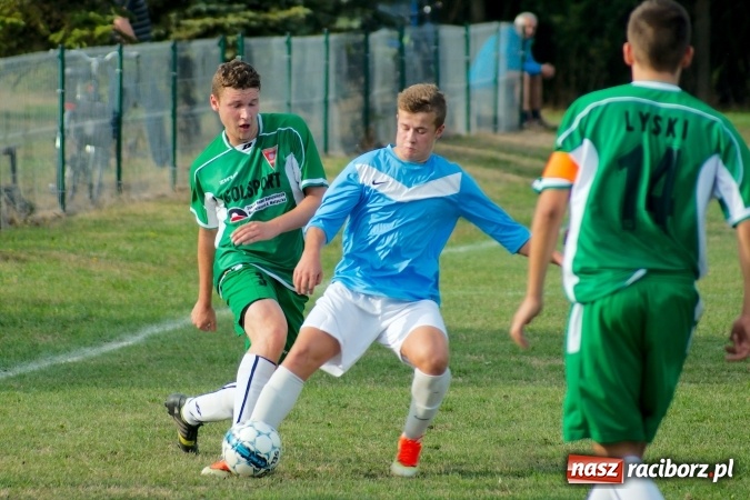 Zdjęcie w galerii na portalu naszraciborz.pl: Dwa do zera, Lyski po mękach żegnają outsidera wiadomości z regionu