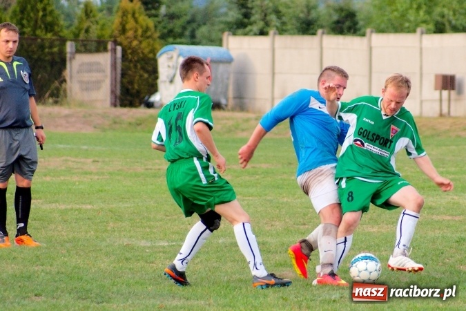 Zdjęcie w galerii na portalu naszraciborz.pl: Dwa do zera, Lyski po mękach żegnają outsidera wiadomości z regionu