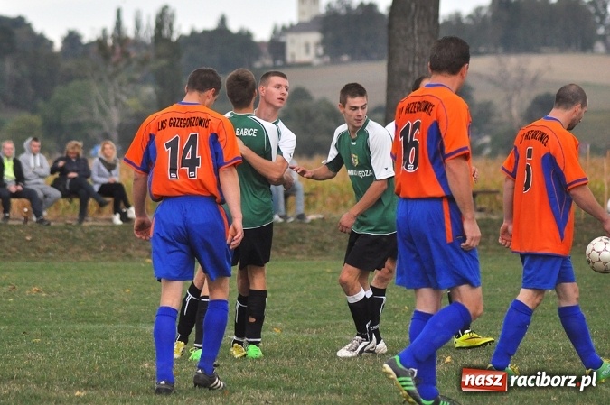 Zdjęcie w galerii na portalu naszraciborz.pl: Emocje w Grzegorzowicach. Trzy czerwone kartki i zwycięstwo Sparty wiadomości z regionu