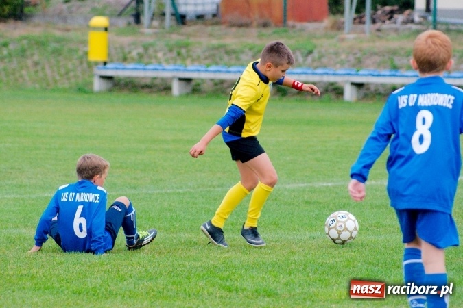 Zdjęcie w galerii na portalu naszraciborz.pl: Orliki: Spóźniona Stal lepsza od Markowic. Cztery gole Romana Podolca wiadomości z regionu