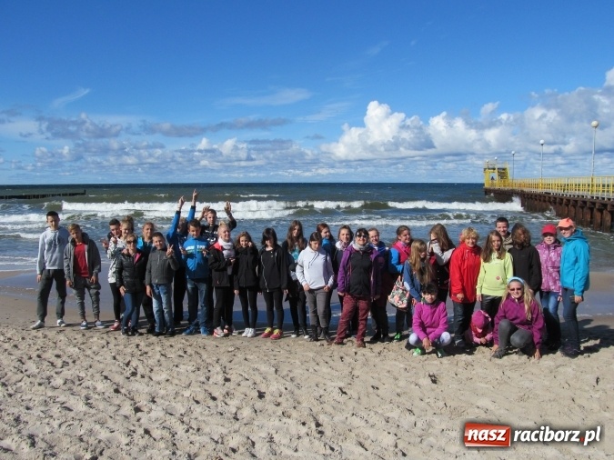 Zdjęcie w galerii na portalu naszraciborz.pl: Pierwszy dzień integracji Gimnazjum nr 5 z Czechami w Ustroniu Morskim  wiadomości z regionu