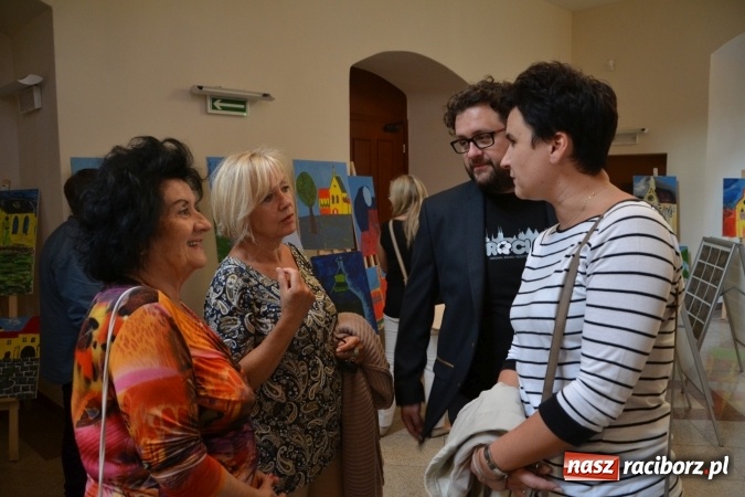 Zdjęcie w galerii na portalu naszraciborz.pl: Zamek inspiracją artystyczną - spotkanie otwierające wystawę prac na Zamku Piastowskim wiadomości z regionu