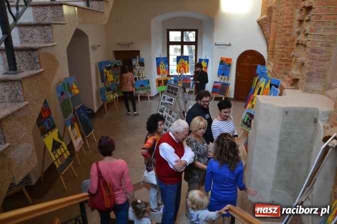 Zdjęcie w galerii na portalu naszraciborz.pl: Zamek inspiracją artystyczną - spotkanie otwierające wystawę prac na Zamku Piastowskim wiadomości z regionu