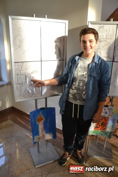 Zdjęcie w galerii na portalu naszraciborz.pl: Zamek inspiracją artystyczną - spotkanie otwierające wystawę prac na Zamku Piastowskim wiadomości z regionu