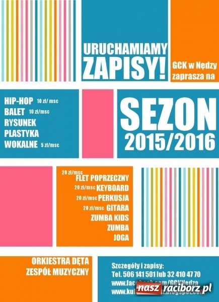 Zdjęcie w galerii na portalu naszraciborz.pl: Zumba kids, balet i wiele innych! Rusza nowy sezon w GCK w Nędzy wiadomości z regionu