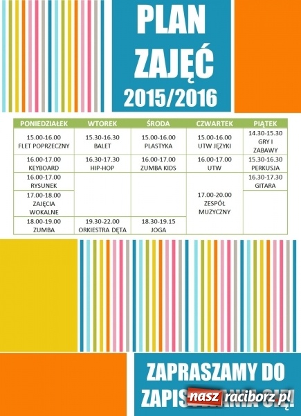 Zdjęcie w galerii na portalu naszraciborz.pl: Zumba kids, balet i wiele innych! Rusza nowy sezon w GCK w Nędzy wiadomości z regionu
