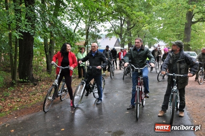 Zdjęcie w galerii na portalu naszraciborz.pl: Wolność jest w naturze - otwarcie szlaku rowerowego Nadleśnictwa Rudy Raciborskie wiadomości z regionu