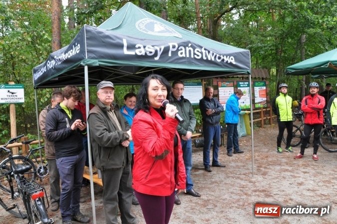 Zdjęcie w galerii na portalu naszraciborz.pl: Wolność jest w naturze - otwarcie szlaku rowerowego Nadleśnictwa Rudy Raciborskie wiadomości z regionu