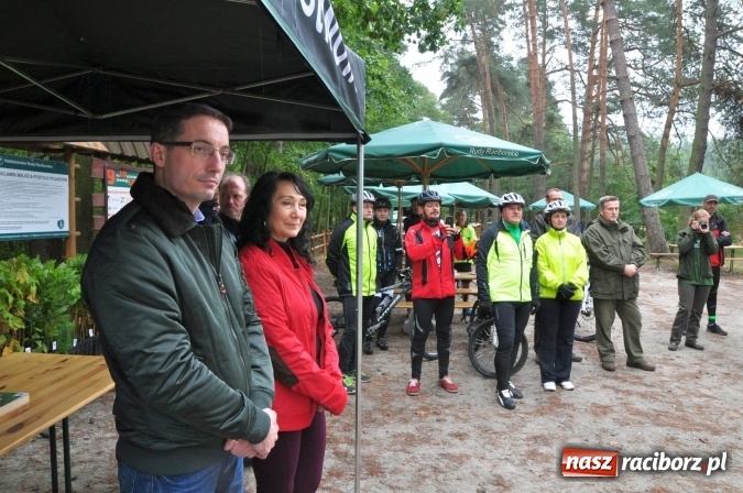Zdjęcie w galerii na portalu naszraciborz.pl: Wolność jest w naturze - otwarcie szlaku rowerowego Nadleśnictwa Rudy Raciborskie wiadomości z regionu