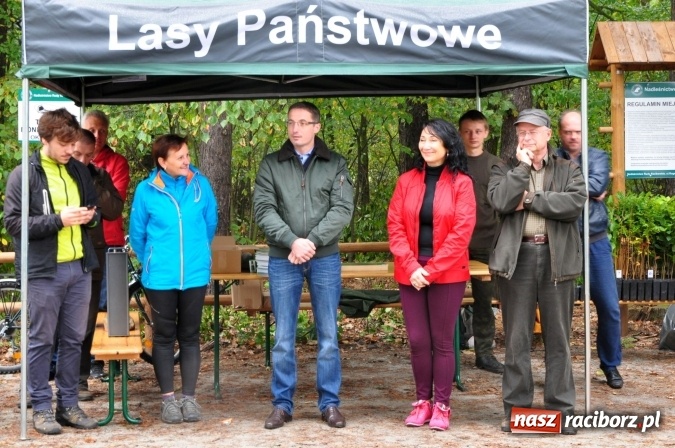 Zdjęcie w galerii na portalu naszraciborz.pl: Wolność jest w naturze - otwarcie szlaku rowerowego Nadleśnictwa Rudy Raciborskie wiadomości z regionu