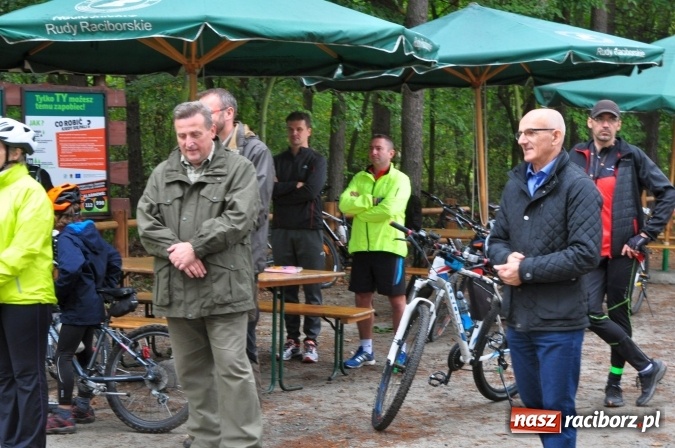 Zdjęcie w galerii na portalu naszraciborz.pl: Wolność jest w naturze - otwarcie szlaku rowerowego Nadleśnictwa Rudy Raciborskie wiadomości z regionu