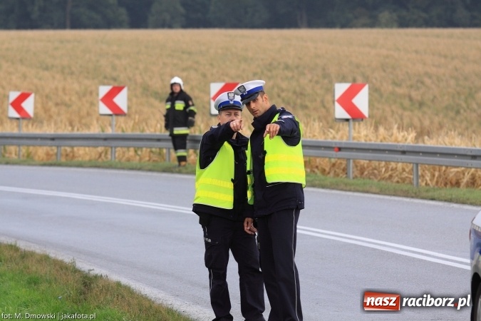 Zdjęcie w galerii na portalu naszraciborz.pl: Renault wypadło z drogi za Rudnikiem wiadomości z regionu