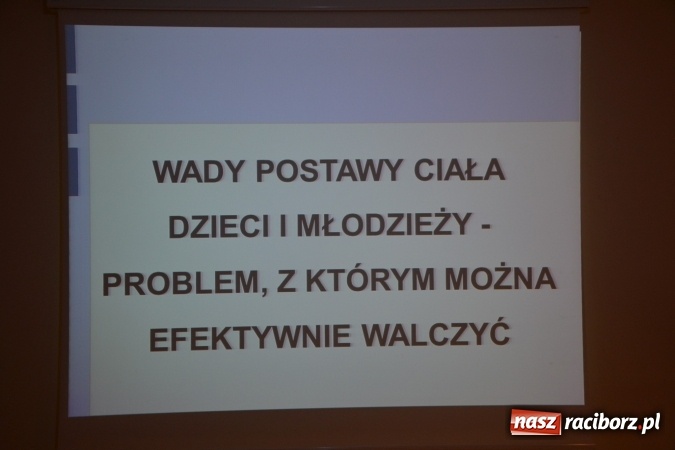 Zdjęcie w galerii na portalu naszraciborz.pl: Korygowanie wad postawy - konferencja na zamku  wiadomości z regionu