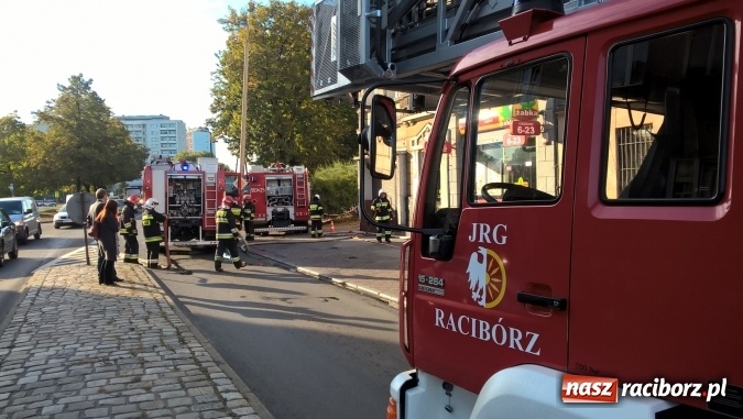 Zdjęcie w galerii na portalu naszraciborz.pl: Pożar mieszkania w kamienicy przy Opawskiej wiadomości z regionu
