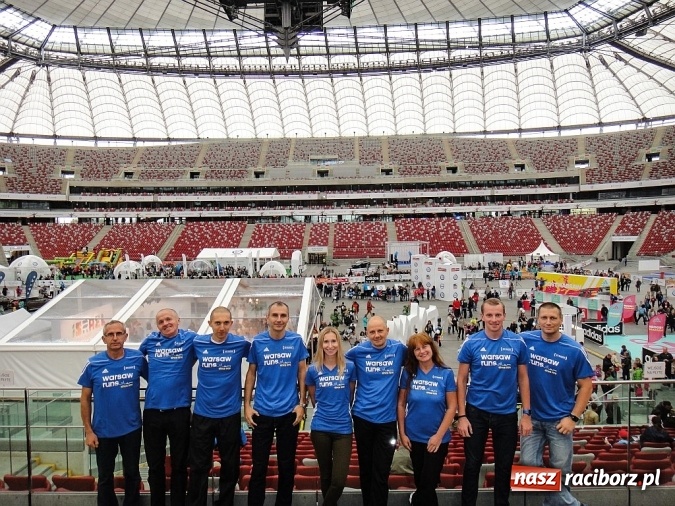 Zdjęcie w galerii na portalu naszraciborz.pl: Rafakowcy przebiegli Maraton Warszawski wiadomości z regionu