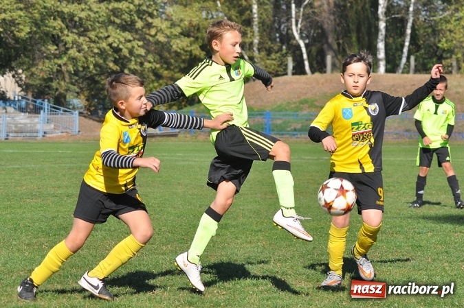 Zdjęcie w galerii na portalu naszraciborz.pl: Zwycięstwo i remis Unii w Lidze Orlików wiadomości z regionu