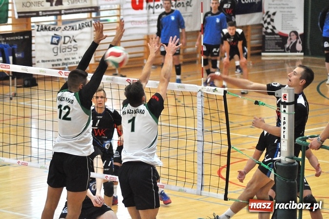 Zdjęcie w galerii na portalu naszraciborz.pl: Siatkówka: Pewna wygrana AZS-u Rafako wiadomości z regionu
