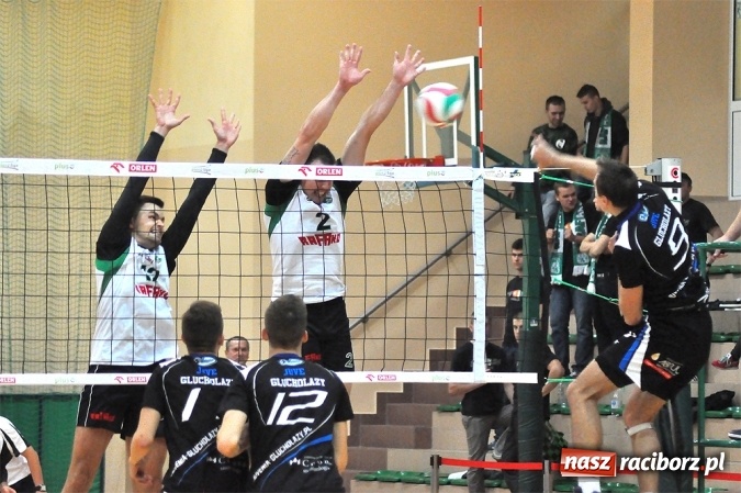 Zdjęcie w galerii na portalu naszraciborz.pl: Siatkówka: Pewna wygrana AZS-u Rafako wiadomości z regionu