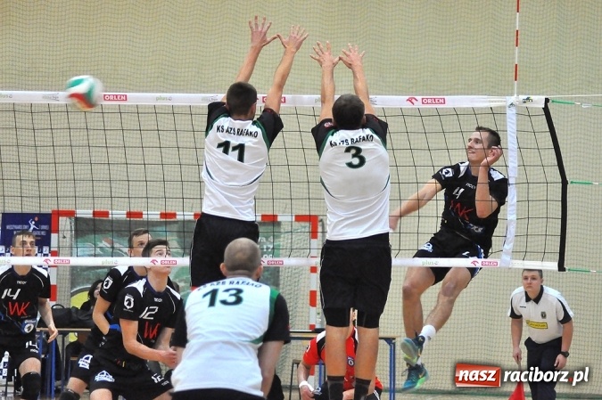 Zdjęcie w galerii na portalu naszraciborz.pl: Siatkówka: Pewna wygrana AZS-u Rafako wiadomości z regionu