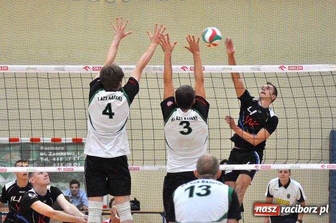 Zdjęcie w galerii na portalu naszraciborz.pl: Siatkówka: Pewna wygrana AZS-u Rafako wiadomości z regionu