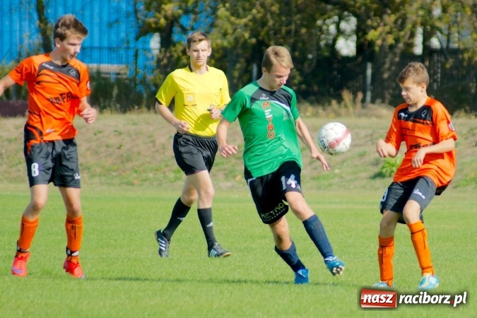 Zdjęcie w galerii na portalu naszraciborz.pl: Juniorskie derby Raciborza dla Rafako wiadomości z regionu