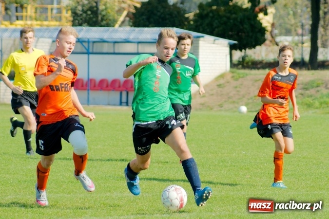 Zdjęcie w galerii na portalu naszraciborz.pl: Juniorskie derby Raciborza dla Rafako wiadomości z regionu