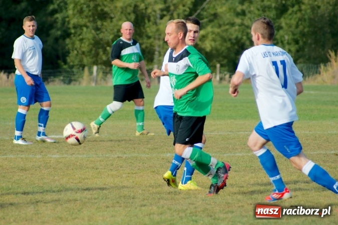 Zdjęcie w galerii na portalu naszraciborz.pl: Atomowy strzał Grzegorza Morica zapewnił Jankowicom komplet punktów wiadomości z regionu