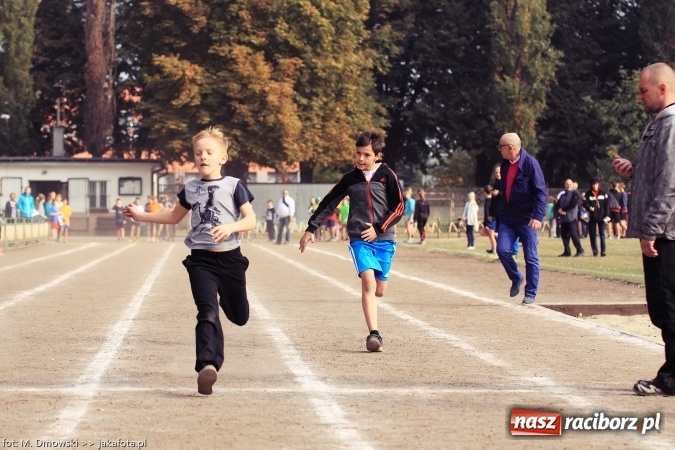 Zdjęcie w galerii na portalu naszraciborz.pl: Sport szkolny. Lekkoatletyczna Olimpiada na stadionie PWSZ wiadomości z regionu