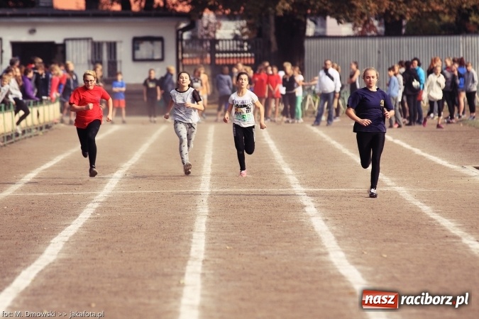 Zdjęcie w galerii na portalu naszraciborz.pl: Sport szkolny. Lekkoatletyczna Olimpiada na stadionie PWSZ wiadomości z regionu