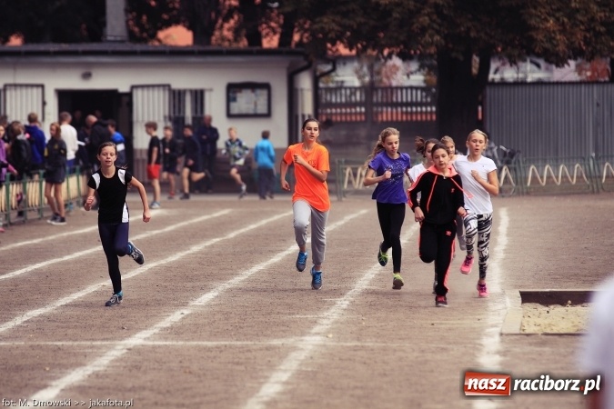 Zdjęcie w galerii na portalu naszraciborz.pl: Sport szkolny. Lekkoatletyczna Olimpiada na stadionie PWSZ wiadomości z regionu