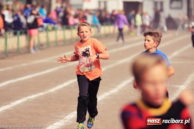 Zdjęcie w galerii na portalu naszraciborz.pl: Sport szkolny. Lekkoatletyczna Olimpiada na stadionie PWSZ wiadomości z regionu