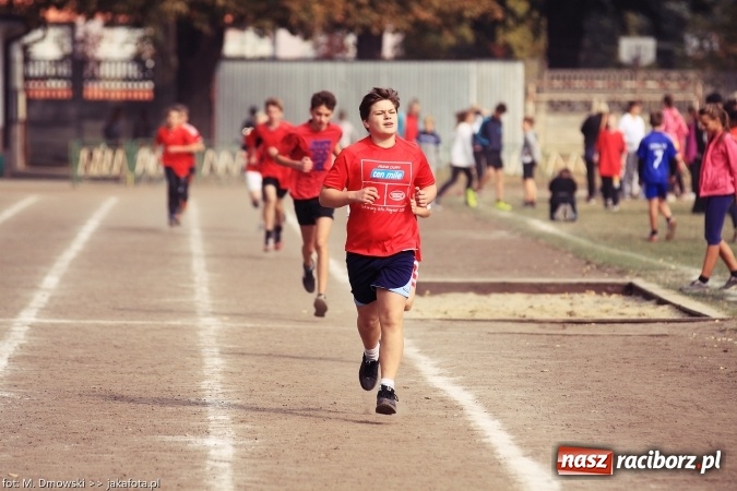 Zdjęcie w galerii na portalu naszraciborz.pl: Sport szkolny. Lekkoatletyczna Olimpiada na stadionie PWSZ wiadomości z regionu