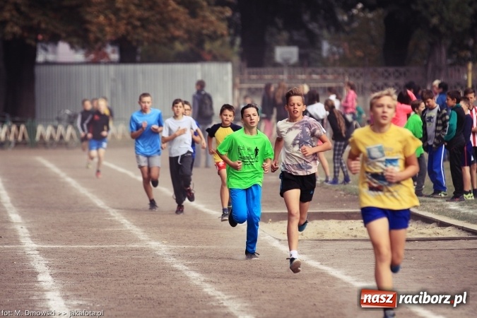 Zdjęcie w galerii na portalu naszraciborz.pl: Sport szkolny. Lekkoatletyczna Olimpiada na stadionie PWSZ wiadomości z regionu