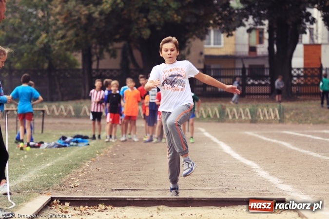 Zdjęcie w galerii na portalu naszraciborz.pl: Sport szkolny. Lekkoatletyczna Olimpiada na stadionie PWSZ wiadomości z regionu