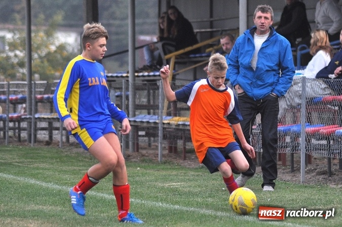 Zdjęcie w galerii na portalu naszraciborz.pl: Młodzi piłkarze z Krzyżanowic górą nad LKS-em Cyprzanów wiadomości z regionu