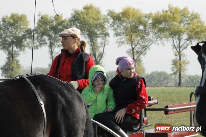 Zdjęcie w galerii na portalu naszraciborz.pl: Na żerdzińskim Hubertusie pogoda sprzyja wiadomości z regionu
