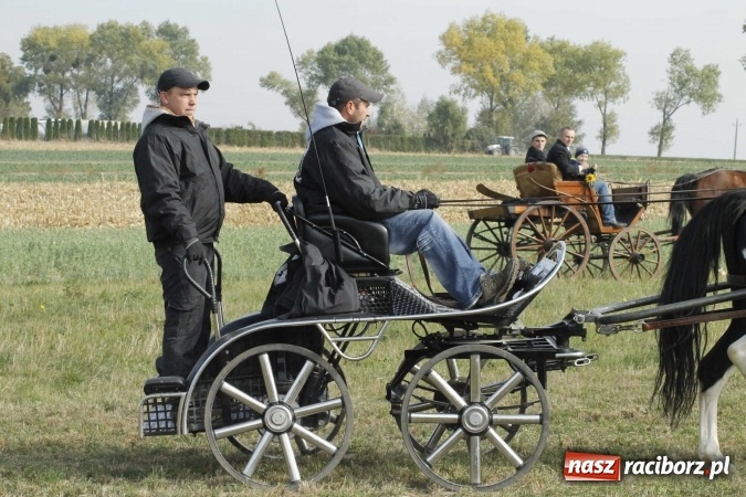 Zdjęcie w galerii na portalu naszraciborz.pl: Na żerdzińskim Hubertusie pogoda sprzyja wiadomości z regionu
