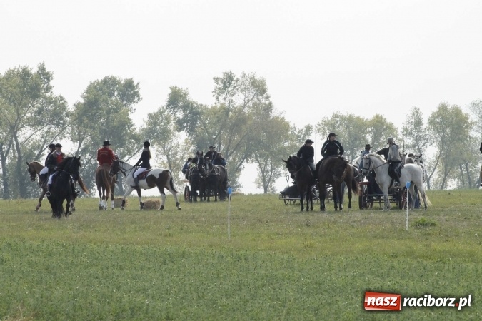 Zdjęcie w galerii na portalu naszraciborz.pl: Na żerdzińskim Hubertusie pogoda sprzyja wiadomości z regionu