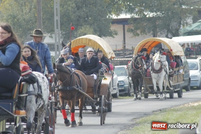 Zdjęcie w galerii na portalu naszraciborz.pl: Na żerdzińskim Hubertusie pogoda sprzyja wiadomości z regionu