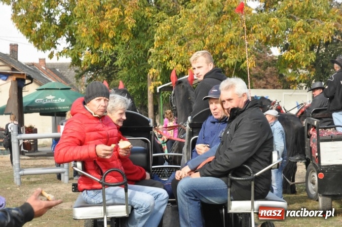 Zdjęcie w galerii na portalu naszraciborz.pl: Na żerdzińskim Hubertusie pogoda sprzyja wiadomości z regionu