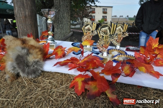 Zdjęcie w galerii na portalu naszraciborz.pl: Na żerdzińskim Hubertusie pogoda sprzyja wiadomości z regionu