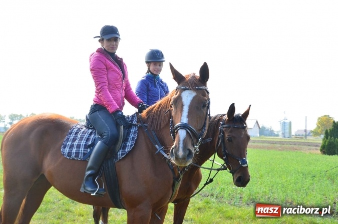 Zdjęcie w galerii na portalu naszraciborz.pl: Na żerdzińskim Hubertusie pogoda sprzyja wiadomości z regionu
