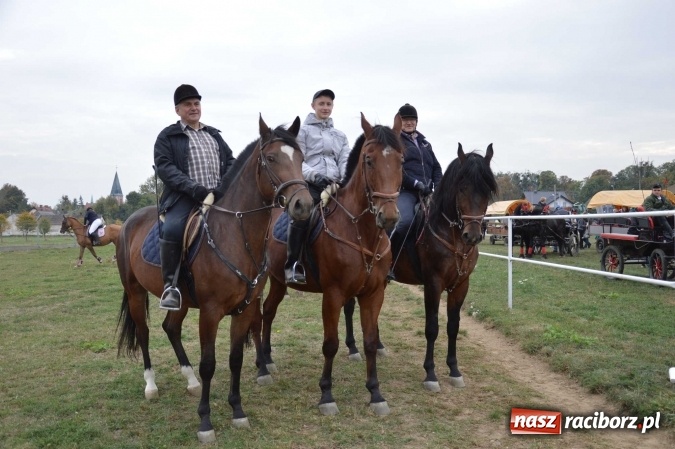 Zdjęcie w galerii na portalu naszraciborz.pl: Na żerdzińskim Hubertusie pogoda sprzyja wiadomości z regionu